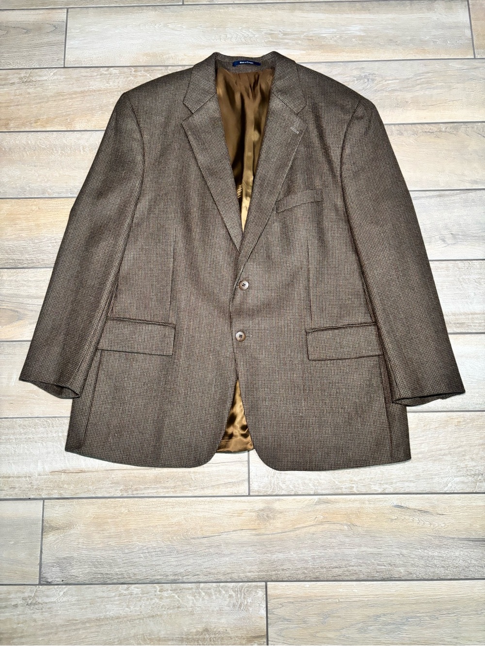 Chaps Brown Tweed Sport Coat